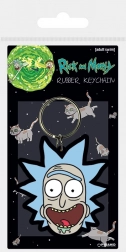 Gumijasti obesek za ključe RICK AND MORTY – Rickov nori nasmeh