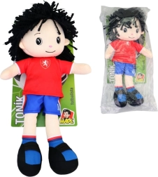 Textilní panenka Toník fotbalista