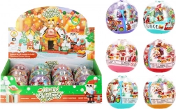 Julebyggesæt i kugle