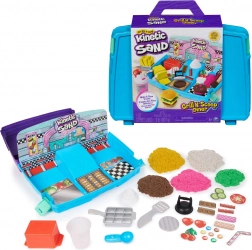 Kinetic Sand Portable Set Grill N’ Scoop Diner