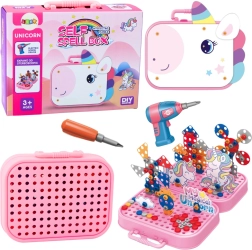Set da costruzione creativo Unicorno con trapano