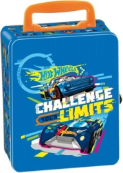 Metalen koffer voor Hot Wheels-autootjes voor 18 voertuigen