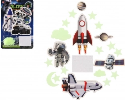 Glowing Space Decorations for Walls and Ceilings