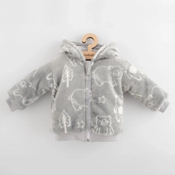 Sweat à capuche enfant doublé en wellsoft NEW BABY Winter Times 74 (6–9 mois)