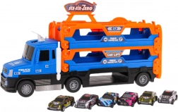 Camion interattivo con lanciatore 2 in 1 + accessori – Blu