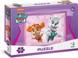 Puzzle DODO Paw Patrol: Sky and Everest 30 pieces