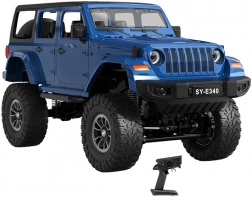 RC auto op afstandsbediening Jeep Crawler Pro 1:14 blauw