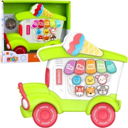 Pianino elettrico per bambini – gelateria verde