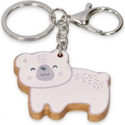 Fa dekoráció jegesmedve Polar B