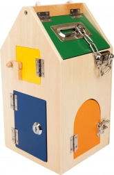 Motorikhus med låse small foot