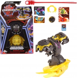 Bakugan Special Attack Flame set z vrtečo figurico in kartami