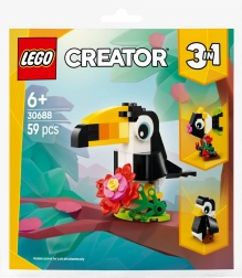 3-in-1 Building Set Tropical Toucan
