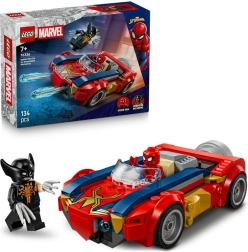 Spider‑Man Car vs. Venomized Wolverine – LEGO Marvel Building Set