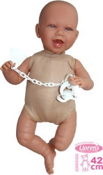 Bambola realistica neonata con suoni