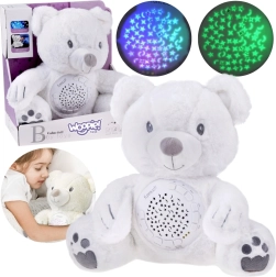 Woopie pluchen beertje met projector en speeldoos