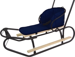 Matelas de luge Soft Three Fasteners Bleu Marine