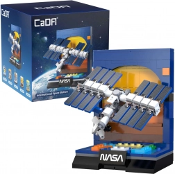CaDA Building Kit NASA Satellite and International Space Station Display, 188 pieces