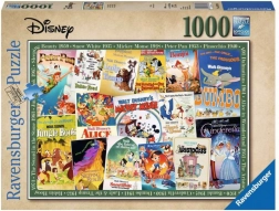 Puzzel Disney Vintage Filmaffiches 1000 stuks Ravensburger