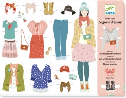 Komplet izrezank Velika garderoba Djeco