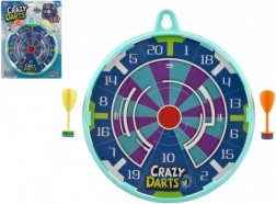 Kids' dartboard with suction-cup darts 23 cm
