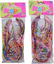 Cordons à tresser avec accessoires 80 cm