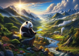 Panda Sanctuary Puzzle 500 Pieces