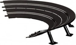banked curve 1/30° for EVO, Digital 132 and Digital 124 slot car tracks