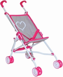 Doll Stroller Milly Mally Julia Prestige Pink
