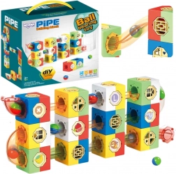Woopie 3D construction set marble run for kids