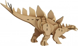 Dřevěné 3D puzzle stegosaurus