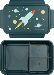 A Little Lovely Company kosmiczny lunchbox z przegródkami 1,2 l