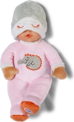 Punčka BABY born for babies Dremavček, svetlo rožnata 30 cm