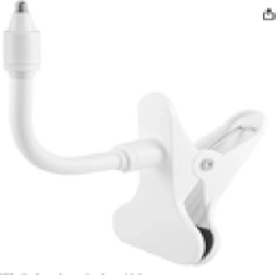 Baby monitor holder with clip