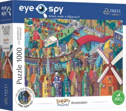 TREFL Puzzle Eye-Spy Sneaky Peekers: Amsterdam 1000 pieces