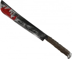 Halloween vérhatású machete 74 cm