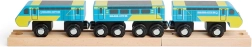 Bigjigs Rail wooden train Intercity 125