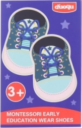 Lacing Wooden Shoes for Children