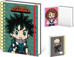 My Hero Academia chibi A5 spiral notebook