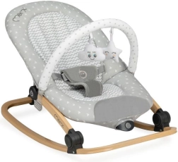 Vibrating Lounger with Melody and Toys MoMi Lumiwood