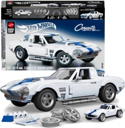 Hot Wheels Brick Shop Corvette Grand Sport building set 1:16, 918 pieces