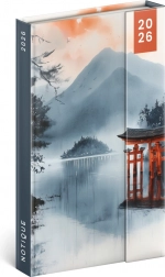 Heti mágneses naptár 2026 Japán 13x21 cm