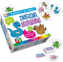 Mischievous Animals – memory game for kids