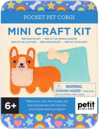 Petit Collage Mini Corgi Sewing Kit