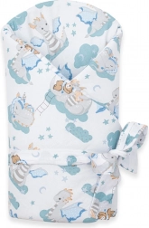 Babywikkeldoek NEW BABY Draakje 80 × 80 cm