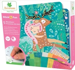 Stick & Fun mosaico – principesse del bosco