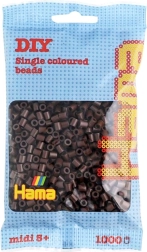 Bruine strijkkralen 5 mm – 1000 st.