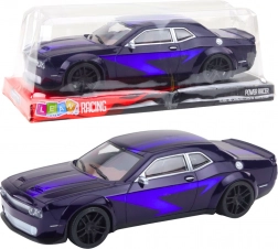 Športni dirkalni avto s trenjem – temno vijoličen