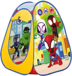 Tente pour enfants auto-dépliante SPIDEY ET SES AMIS EXTRAORDINAIRES