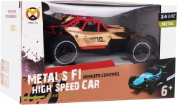 Zlaté kovové autíčko na diaľkové ovládanie