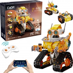CaDA W.Bot Construction Kit – Programmable RC Robot 3-in-1 (455 pieces)